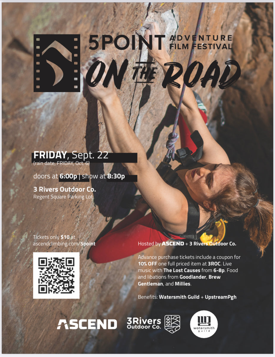 5th Annual 5Point Adventure Film Festival – 3 Rivers Outdoor Co