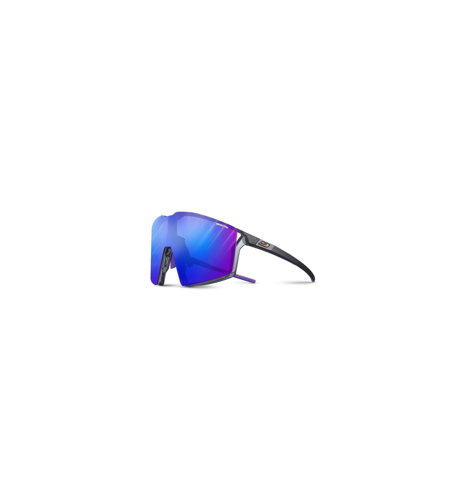 Edge Sunglasses (Black/Violet Rv P1-3hc+sp0)