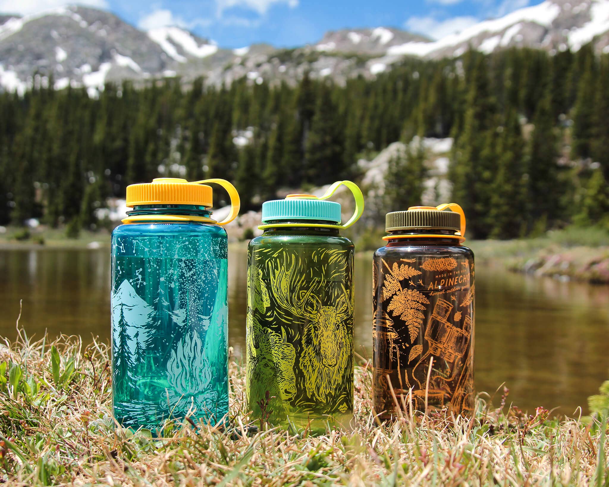 Alpinecho - Gone Camping Nalgene