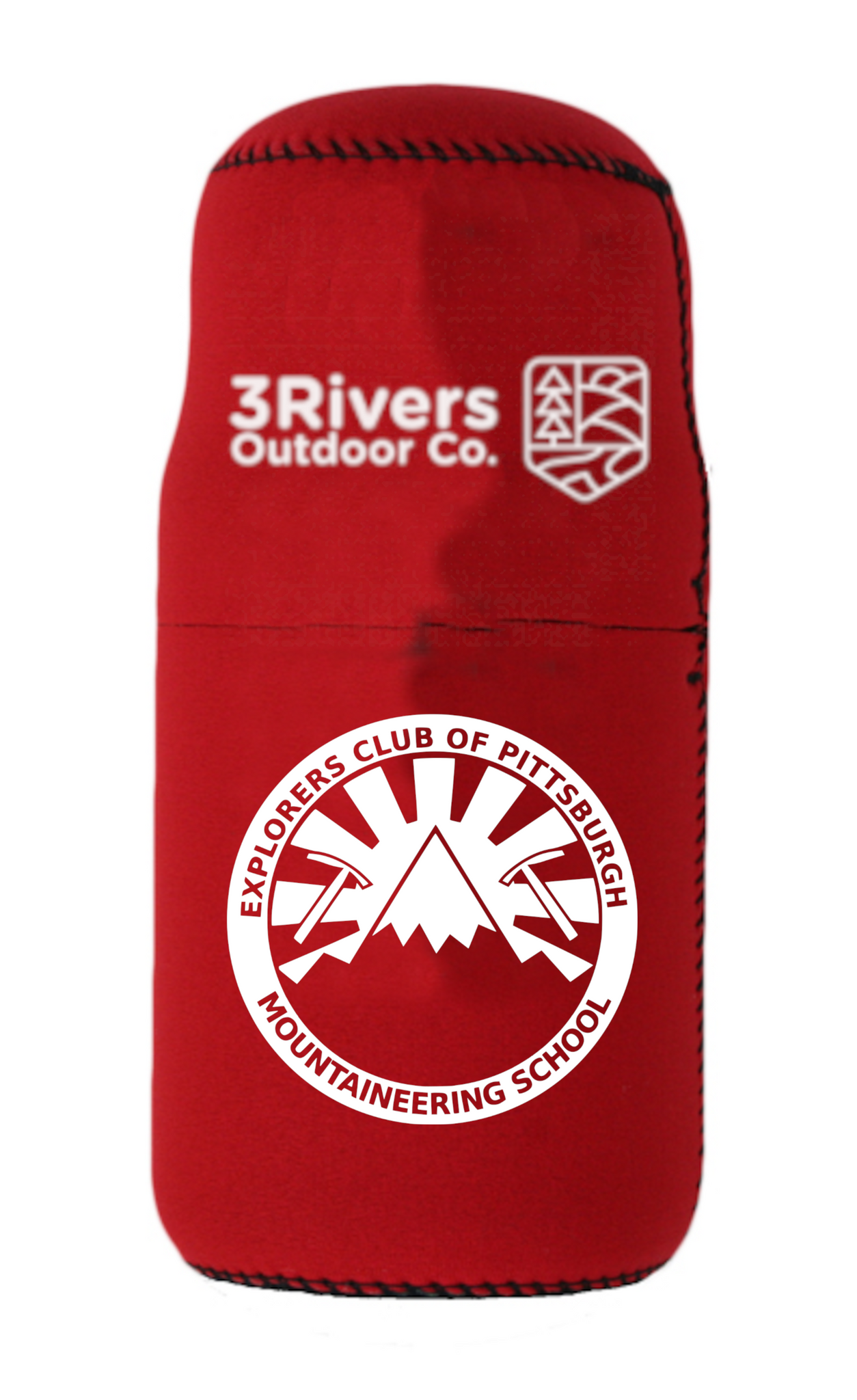 Custom Printed ECP/3ROC Winter Bottle Koozie