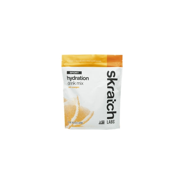 Skratch Labs, Sport Hydration Drink, Drink Mix, Orange, Pouch, 60 servings