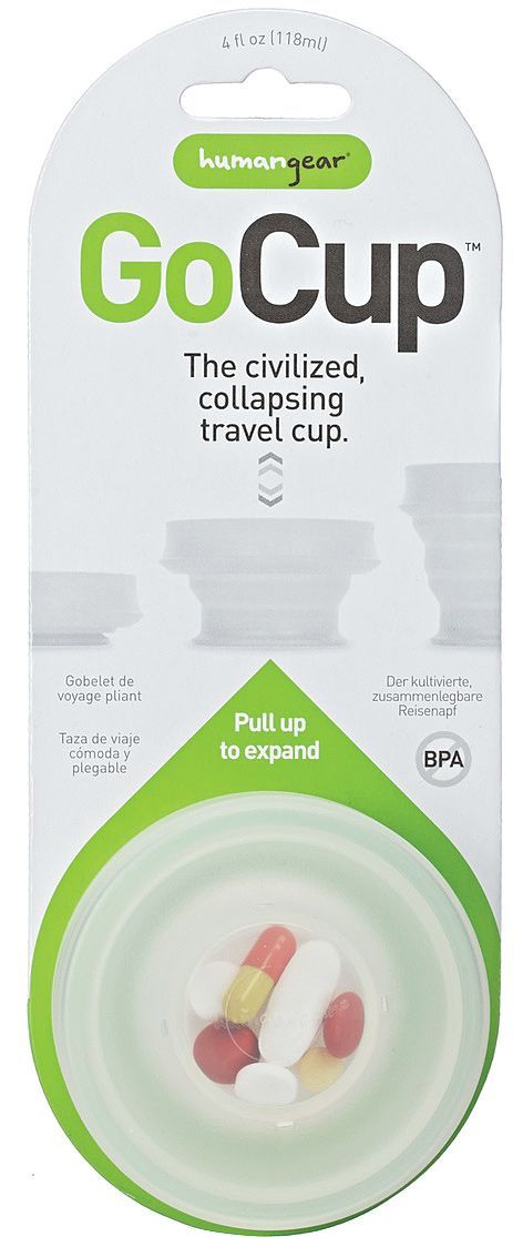 GoCup, 4oz, clear