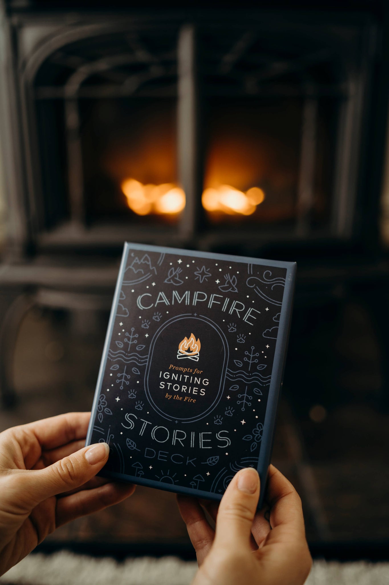 Mountaineers Books - Campfire Stories Deck Prompts for Igniting Stories