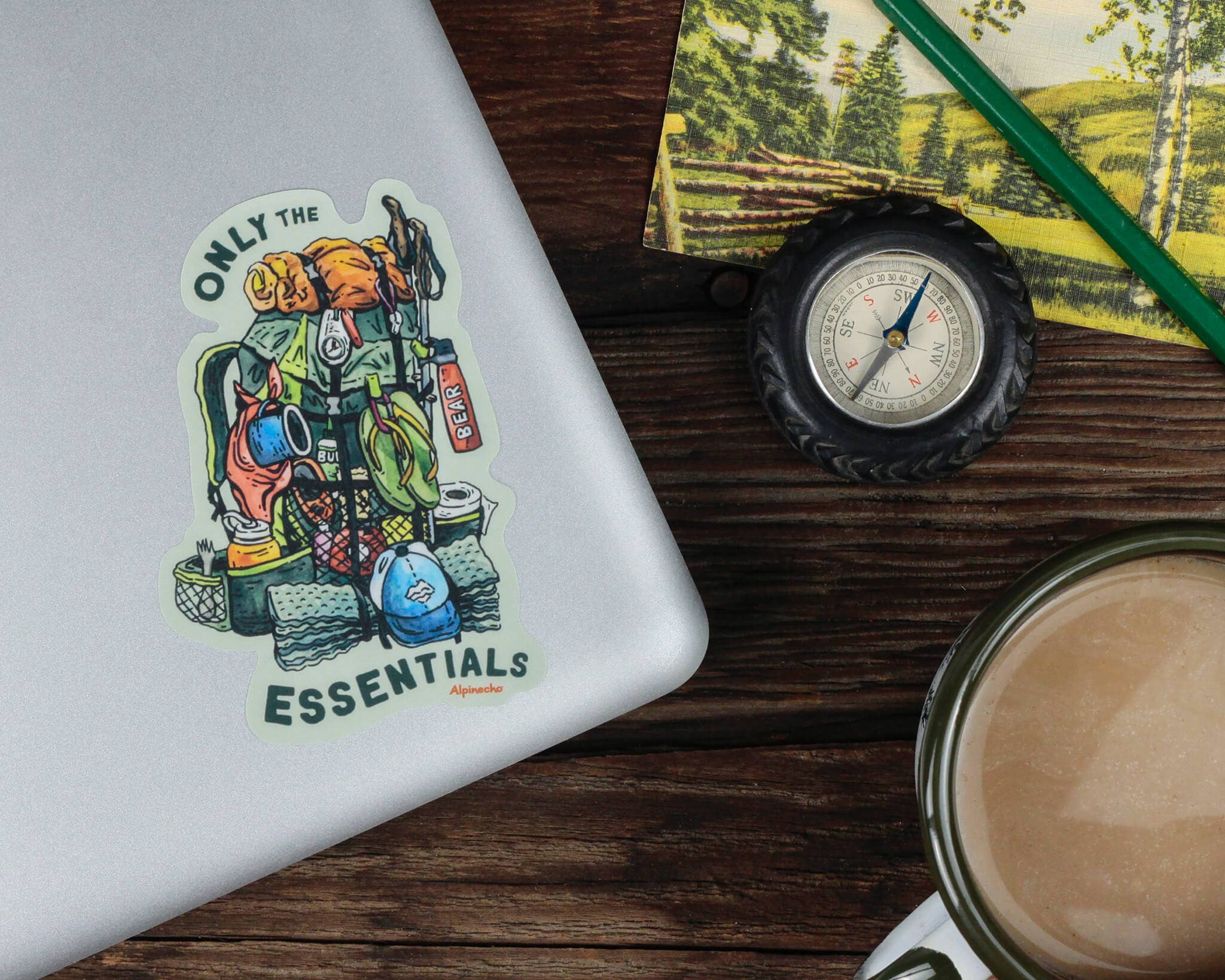 Alpinecho - Only the Essentials Sticker