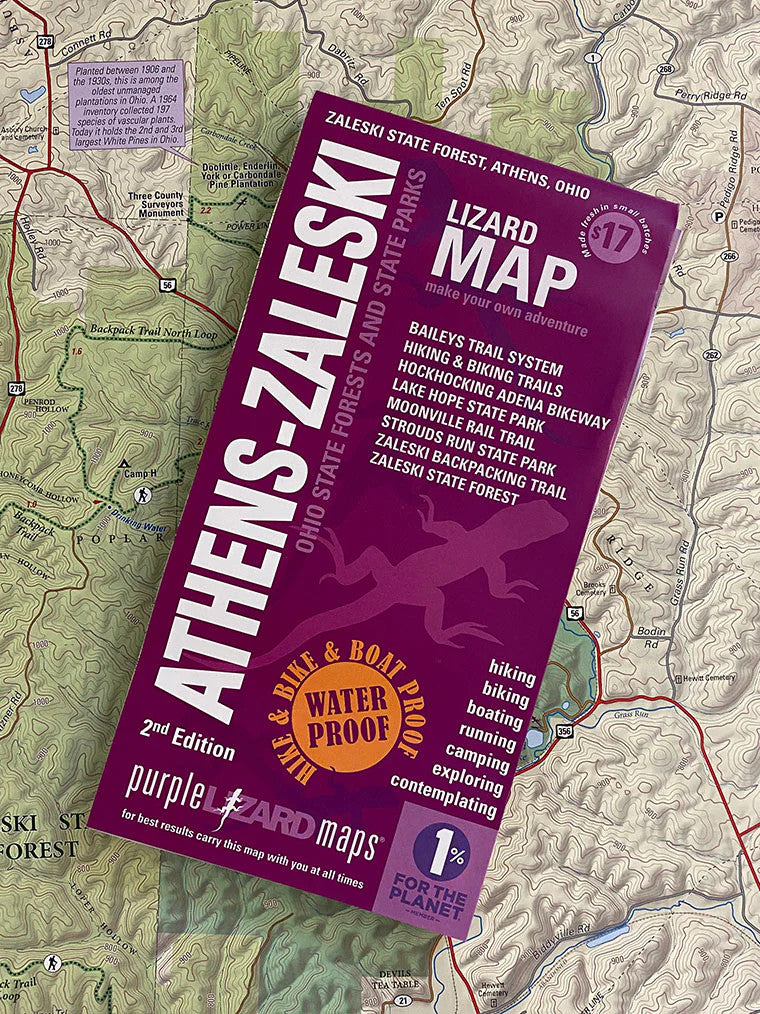 Purple Lizard Maps Athens/Zaleski