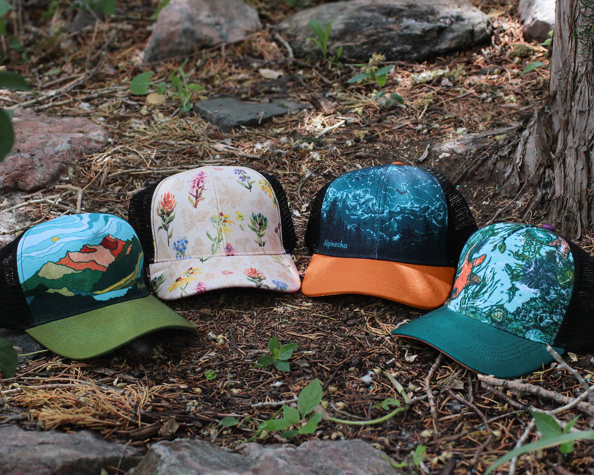 Alpinecho - Into the Forest Trucker Hat