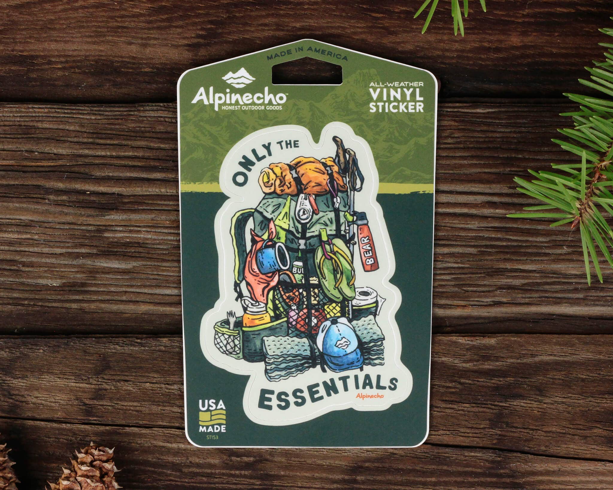 Alpinecho - Only the Essentials Sticker