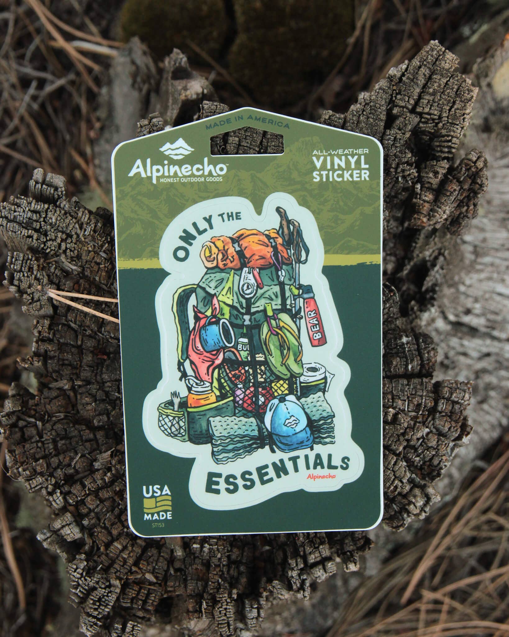 Alpinecho - Only the Essentials Sticker