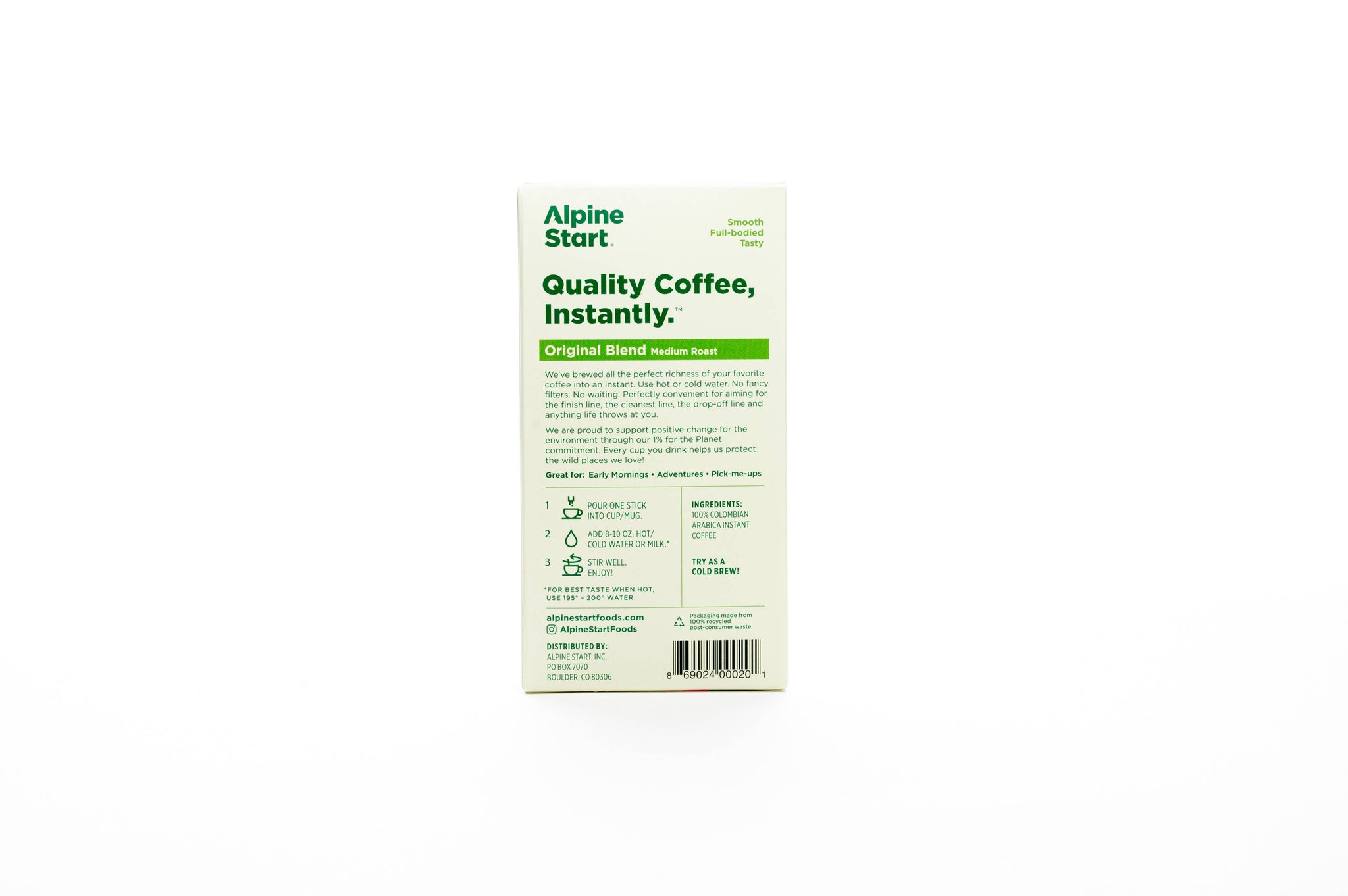 Alpine Start - Original Blend Instant Coffee