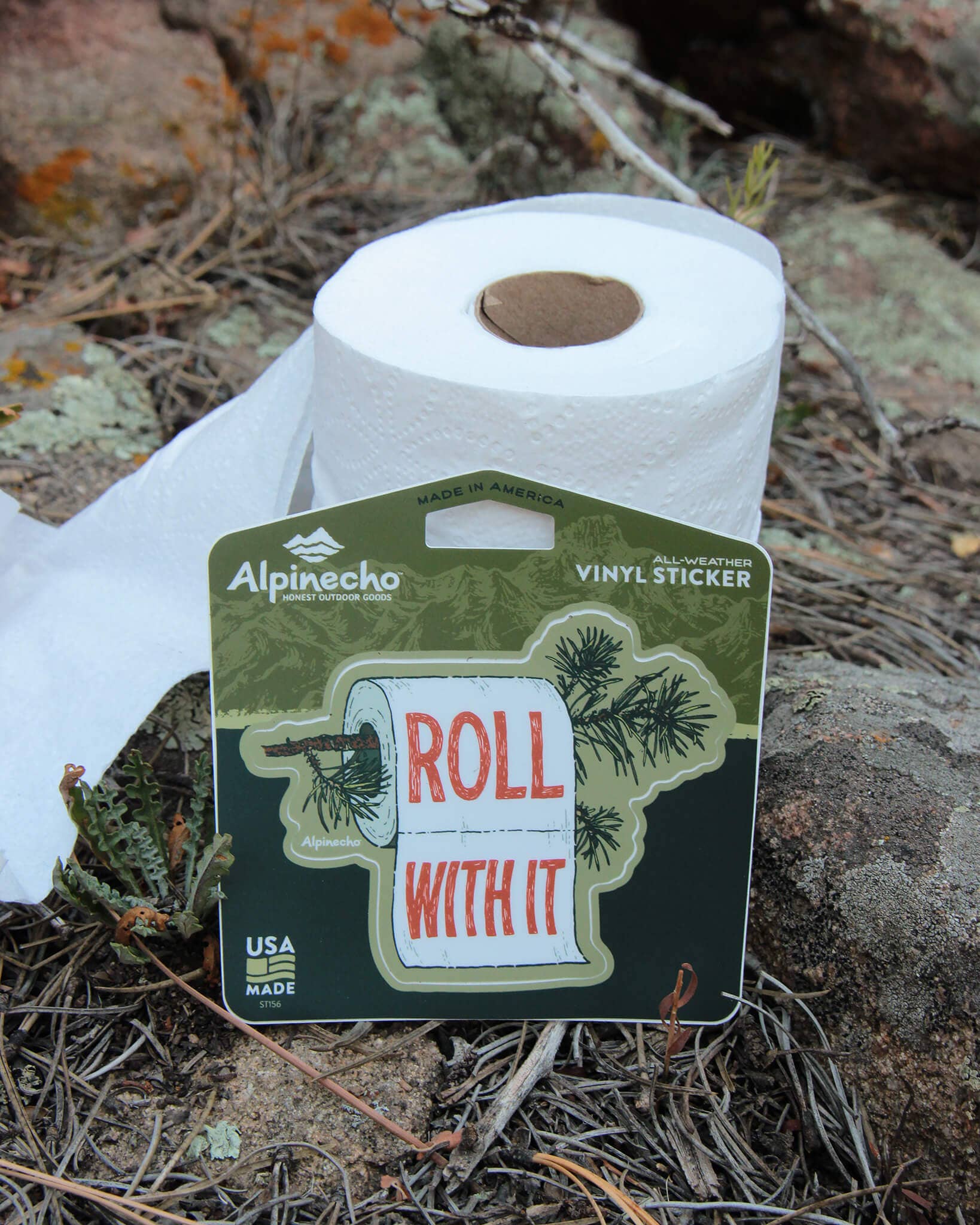 Alpinecho - Roll With It Sticker