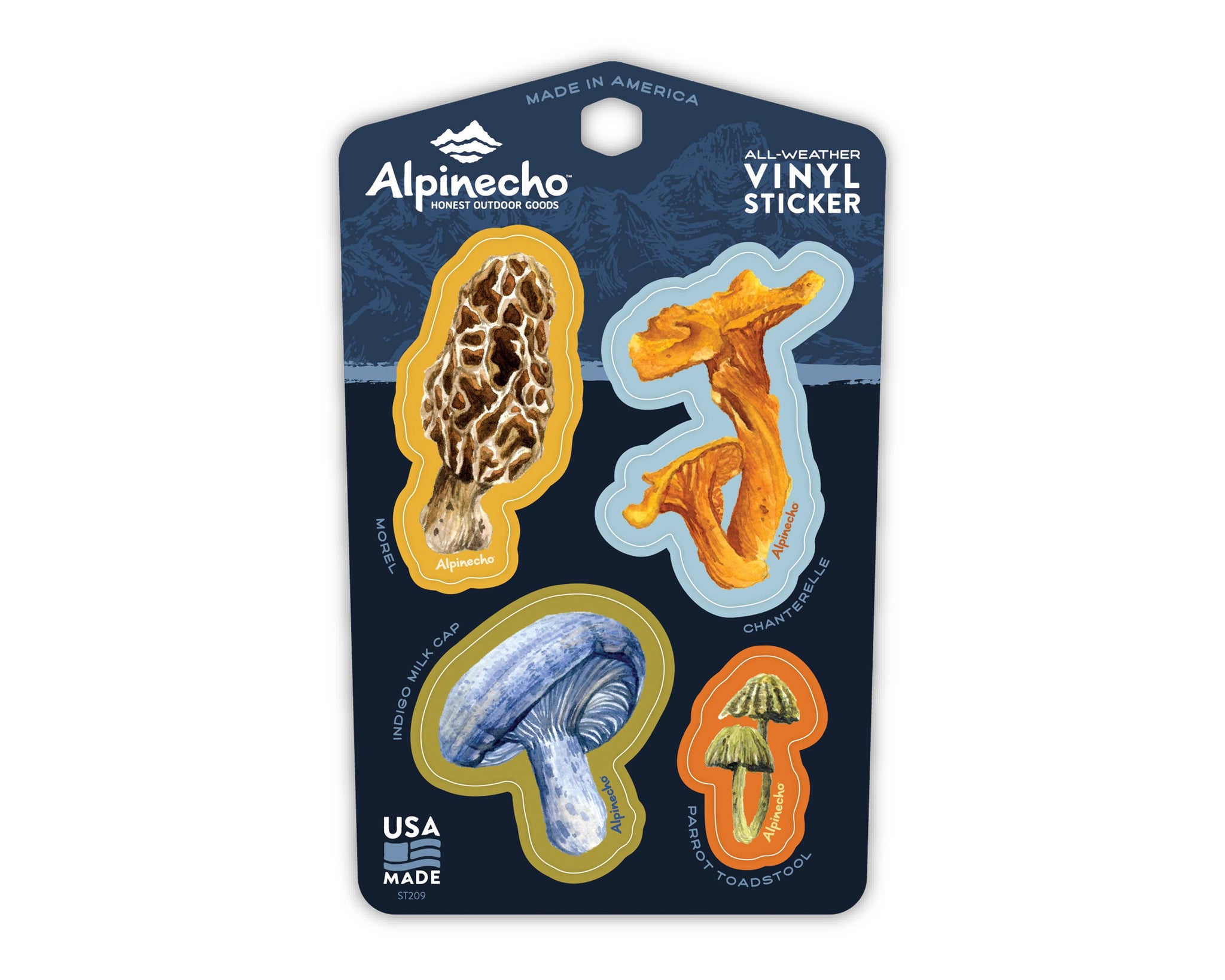 Alpinecho - Mushrooms Sticker