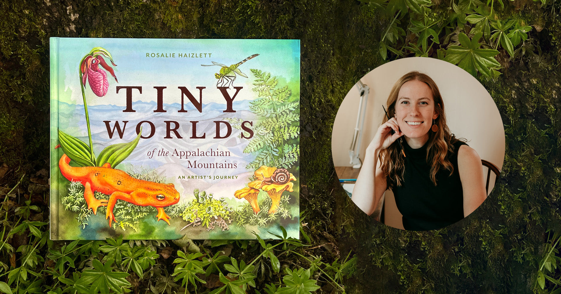 Tiny Worlds of the Appalachian Mountains  with Artist Rosalie Haizlett - Admission + Book - Sept 22