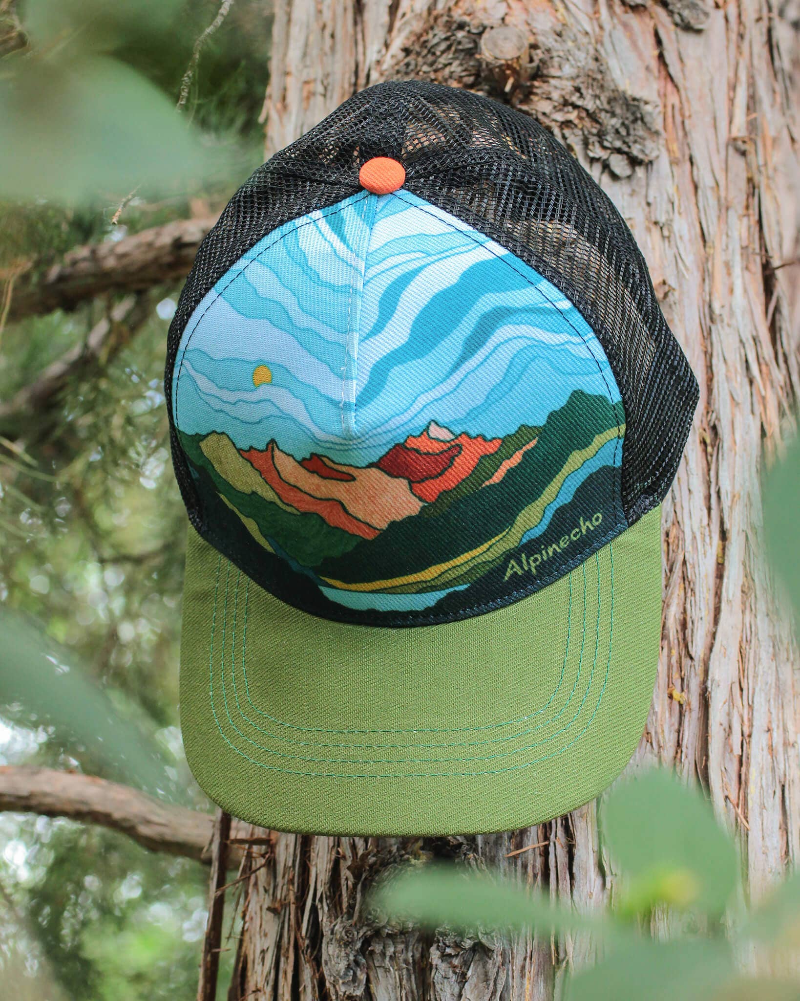 Alpinecho - Mountain Layers Trucker Hat