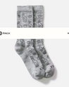 Anywhere Sebastian Graphic Socks
