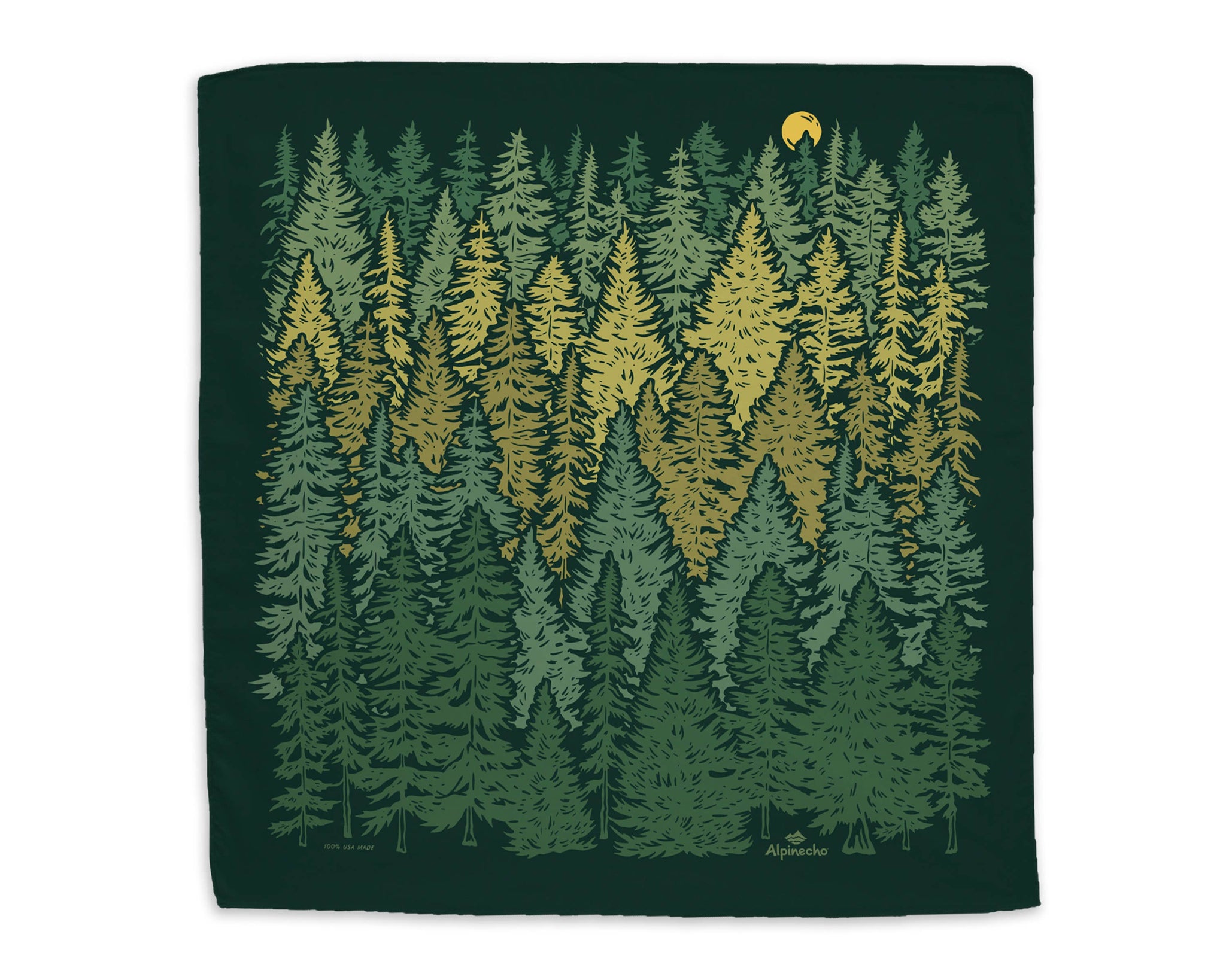 Alpinecho - Into The Forest Quick-Dry Bandana