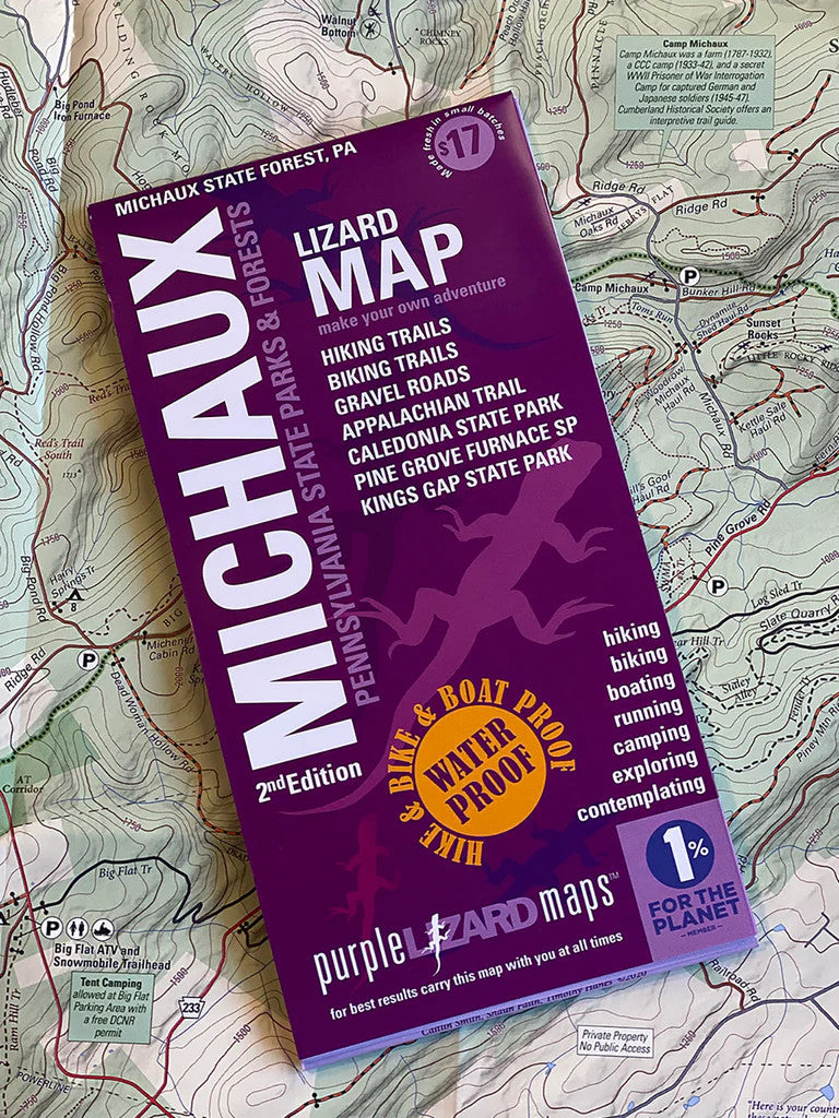 Purple Lizard Maps - Michaux