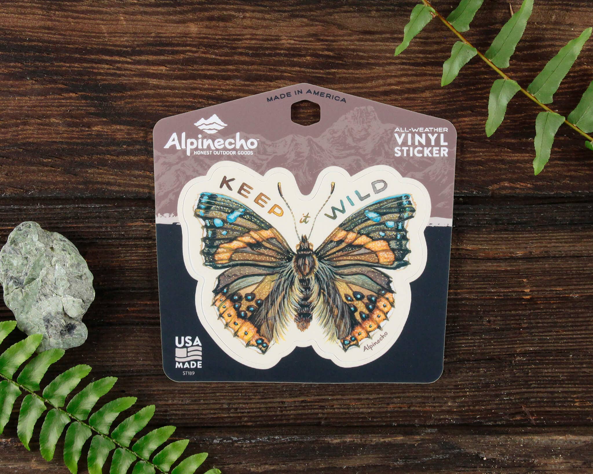 Alpinecho - Keep It Wild Sticker