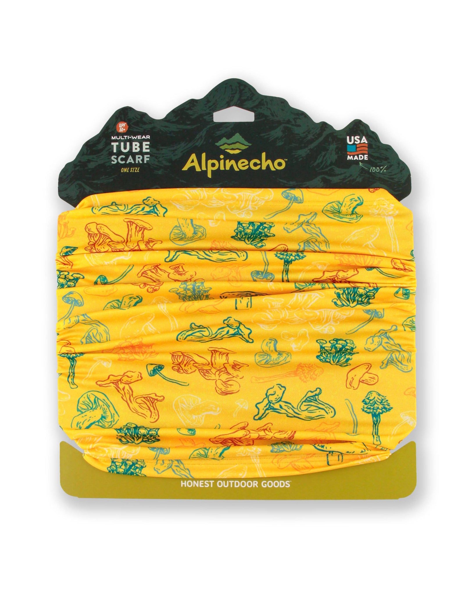 Alpinecho - Friendly Fungi Neck Gaiter