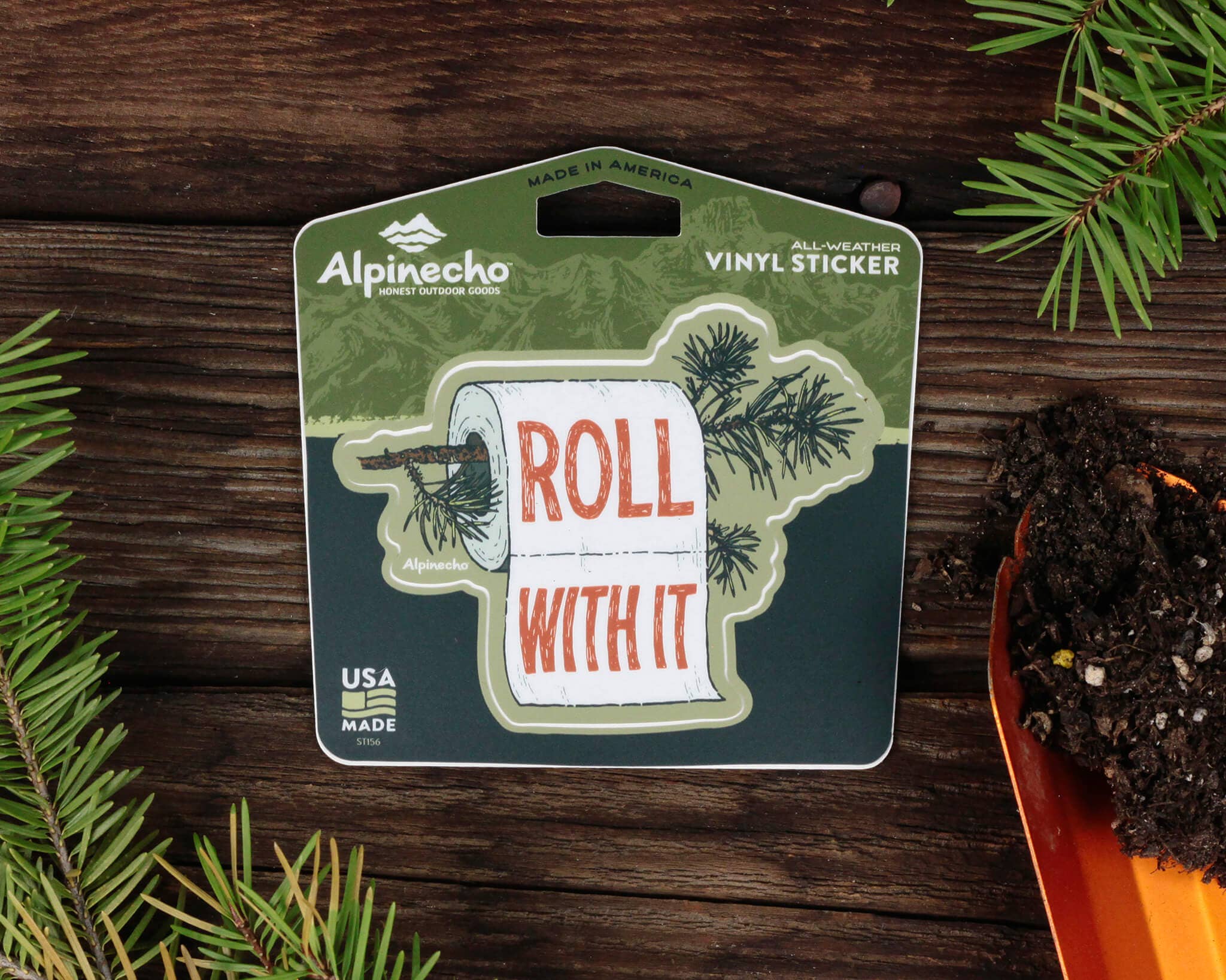 Alpinecho - Roll With It Sticker