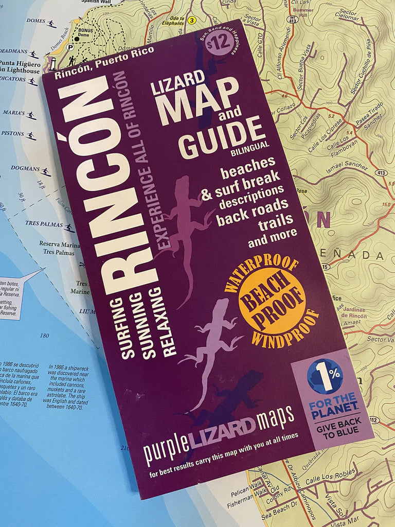 Purple Lizard Maps - Rinc&oacute;n (Puerto Rico)