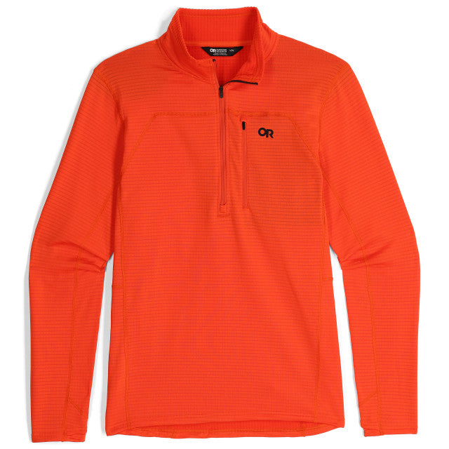 Men's Vigor Grid Fleece Half Zip