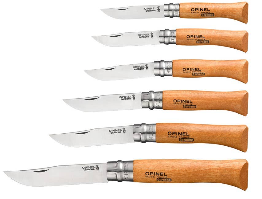 Opinel - Carbon Steel Folding Pocket Knives: No.08