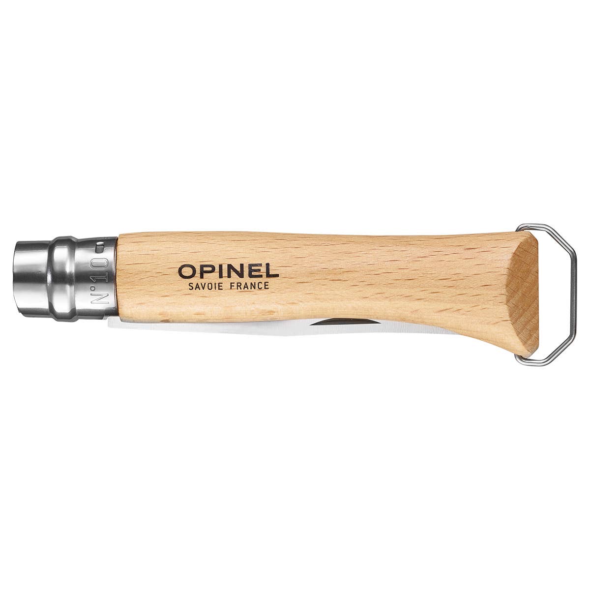 Opinel - Blister Pack No.10 Corkscrew with Bottle Opener Knives