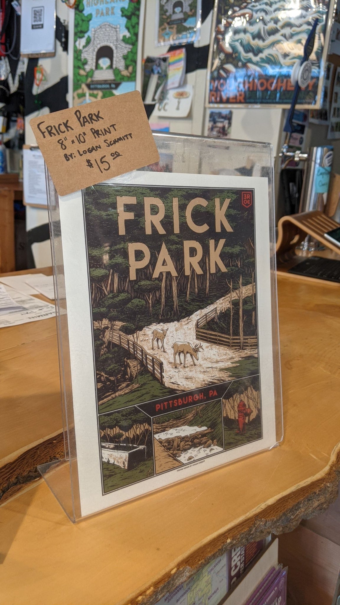 3ROC Parks Poster Print Series - Frick Park