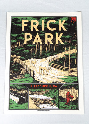 3ROC Parks Poster Print Series - Frick Park