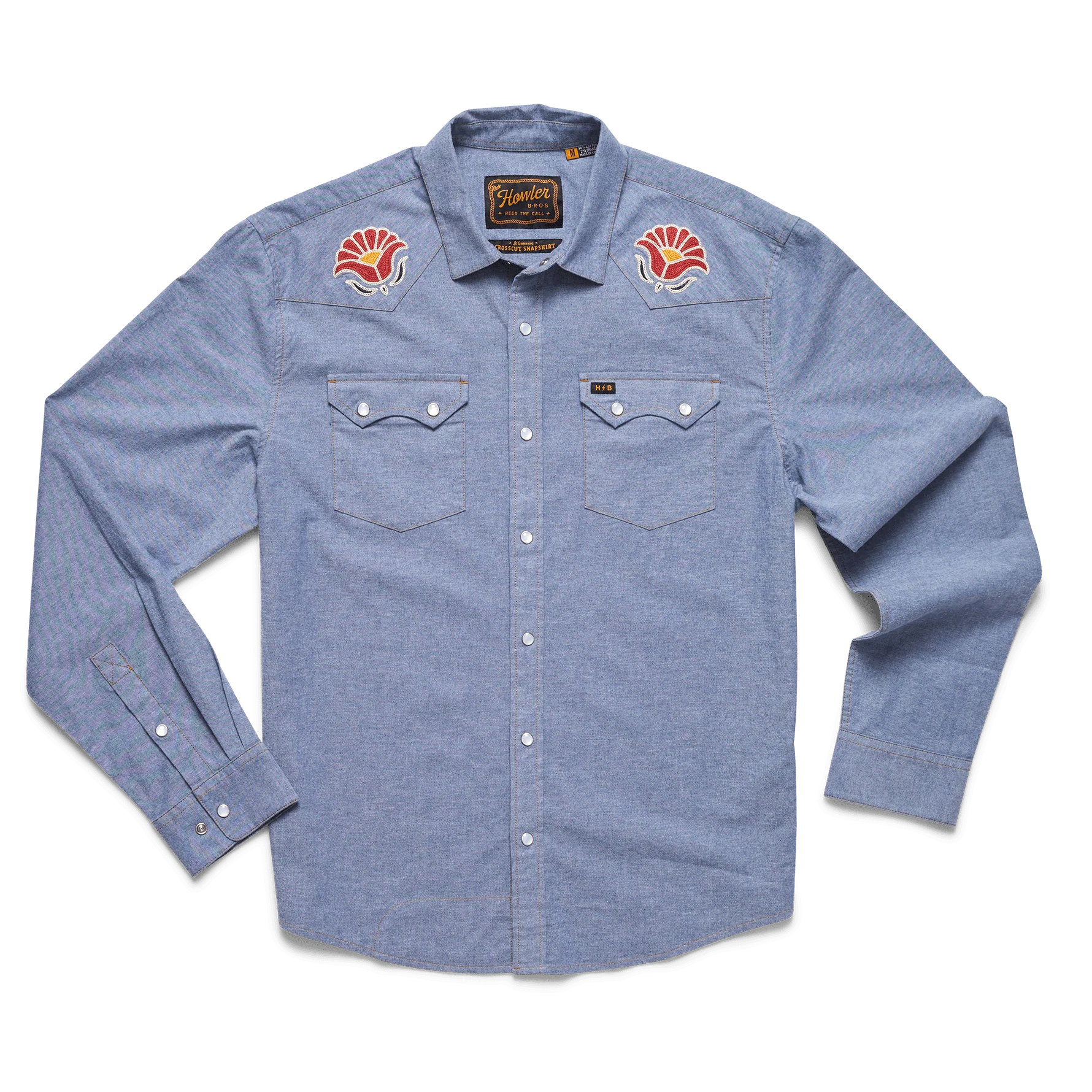 Howler Brothers Crosscut Deluxe Snapshirt