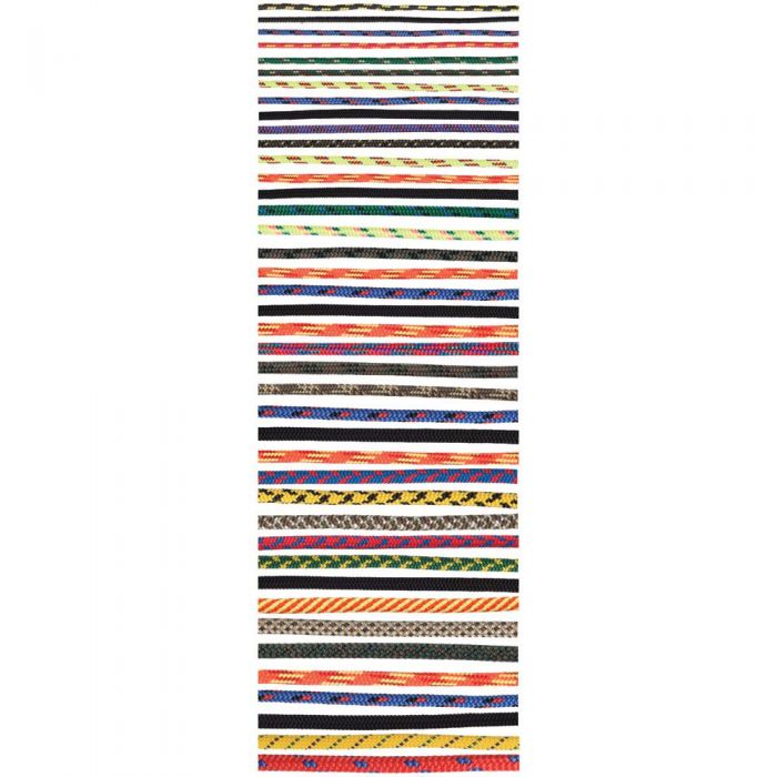 Designed for climbing, rescue and industrial applications, Cypher Multi-Use High-Strength Accessory Cord is also used for everything from tribal drum making to arts and crafts projects. Made with high strength nylon. Available in diameters ranging from 1.5mm-9mm. Sold in spools. Made in the USA.