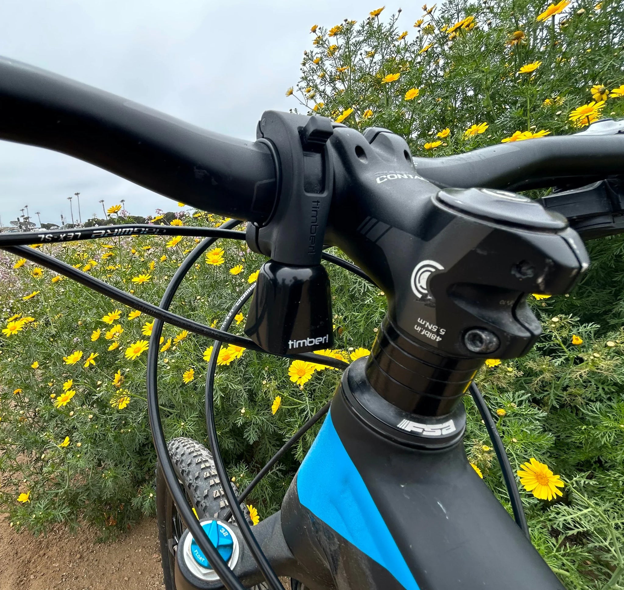 Bolt-on Mountain Bike Bell - Model Yew!