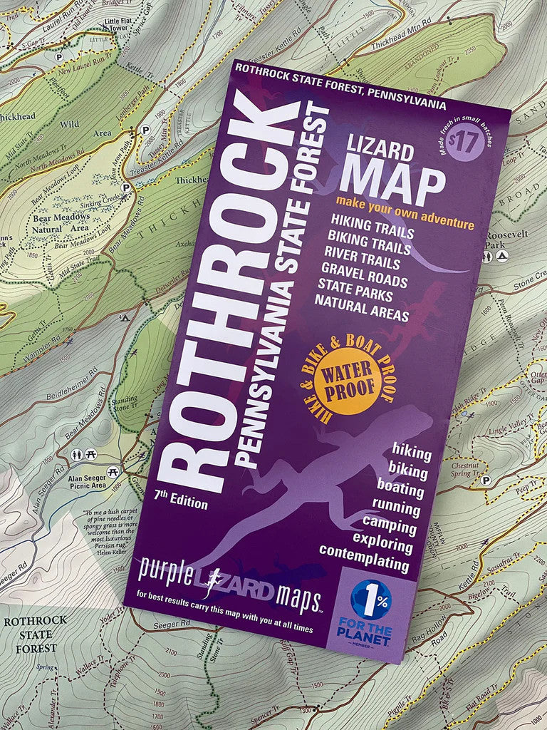 Purple Lizard Maps - Rothrock