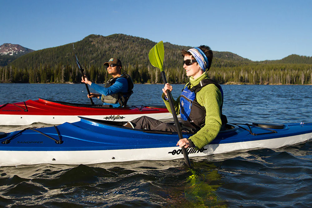 Eddyline Sandpiper Recreational Kayak, Red