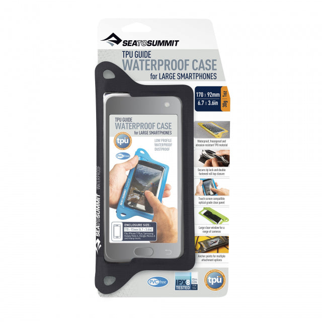 TPU Guide Waterproof Case for Smartphones