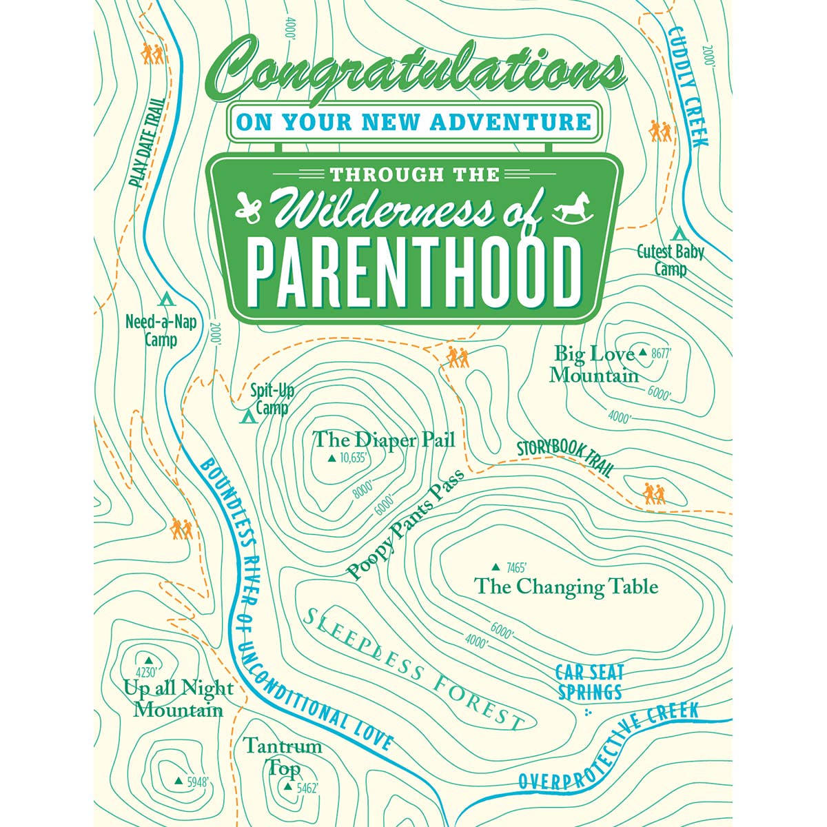 Waterknot - Wilderness of Parenthood Card