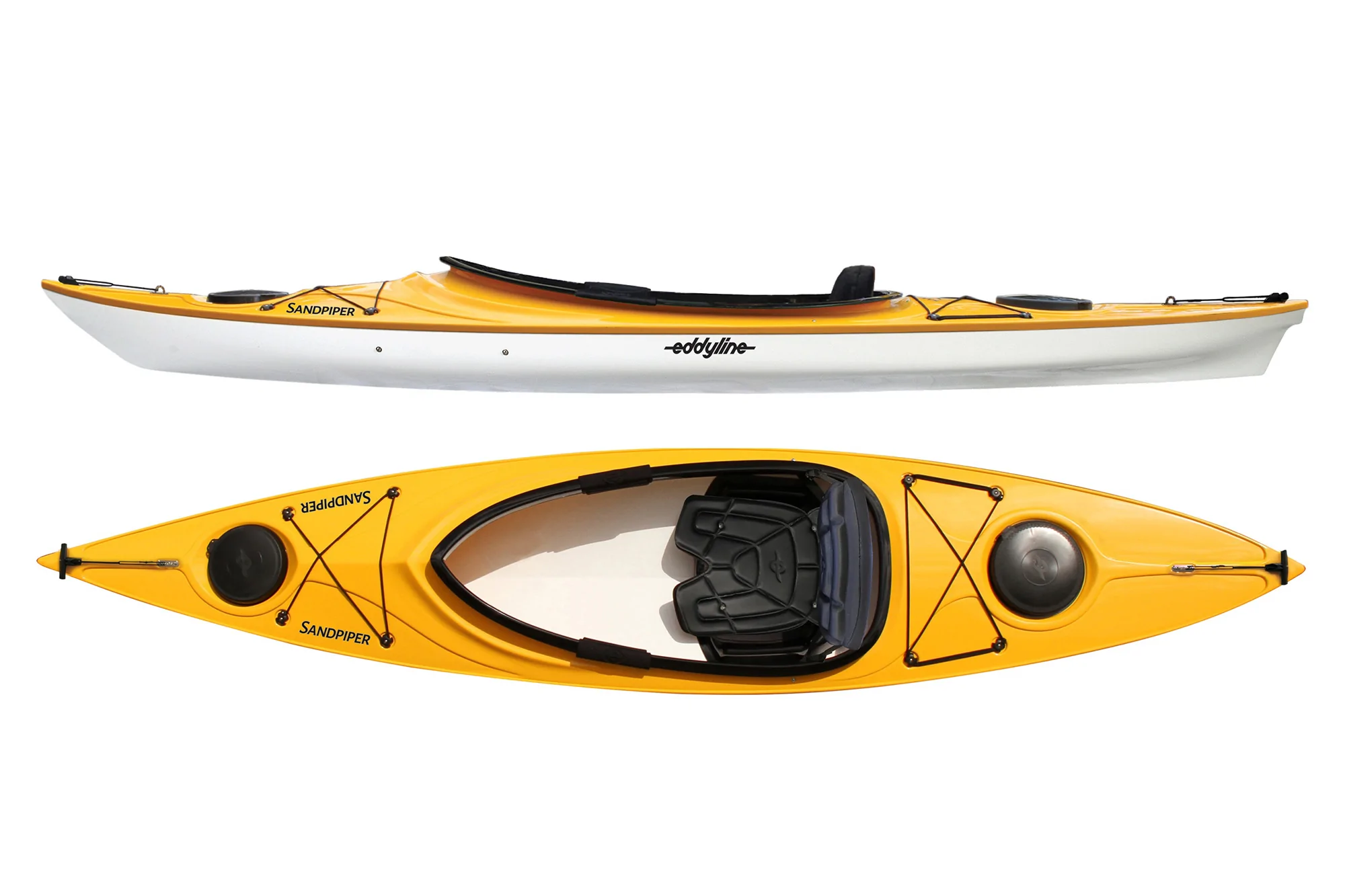 Eddyline Sandpiper Recreational Kayak, Red