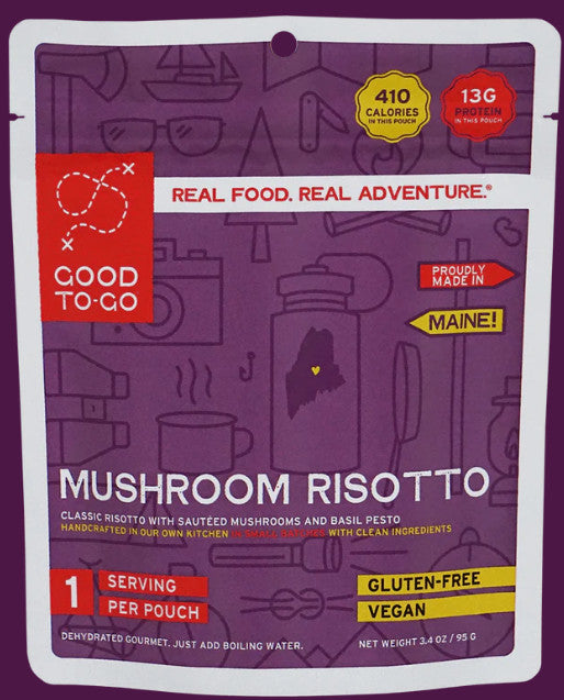 Good To-Go Herbed Mushroom Risotto