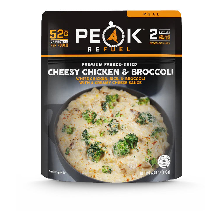 Peak Refuel Cheesy Broccoli Chicken &amp; Rice