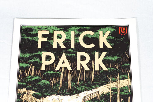 3ROC Parks Poster Print Series - Frick Park