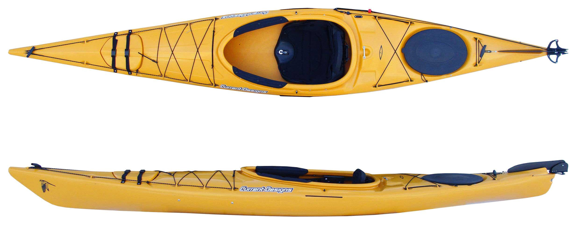 Current Designs, Kestrel 140 R, Recreational Kayak, Yellow